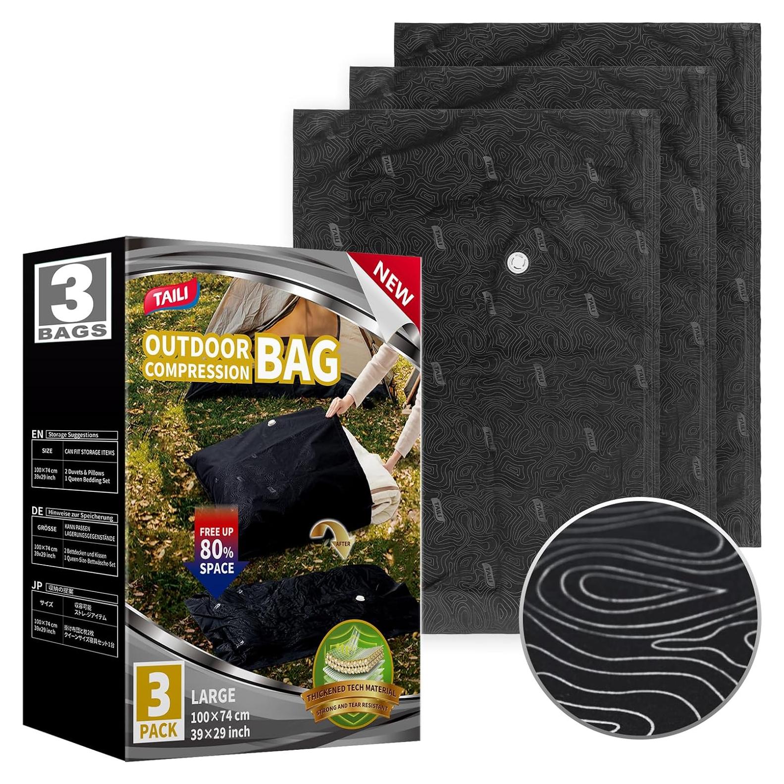 Bolsas de Almacenamiento al Vacío TAILI 3 Paquete 99x74 cm