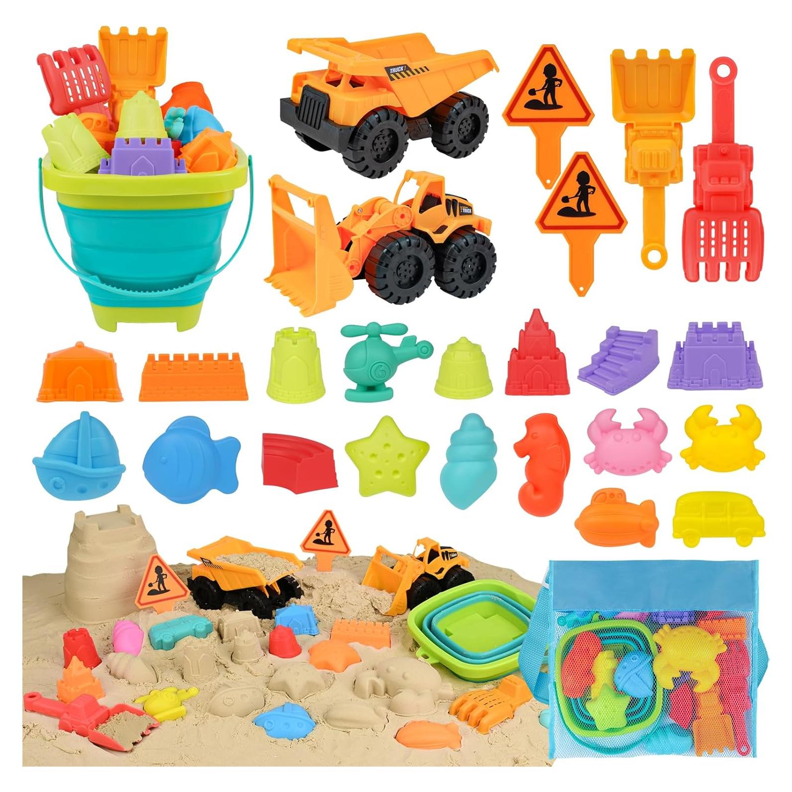 Conjunto de Juguetes de Arena Dreamon 26 Piezas para Niños