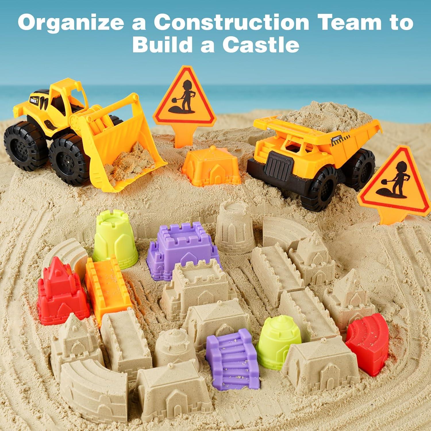 Conjunto de Juguetes de Arena Dreamon 26 Piezas para Niños