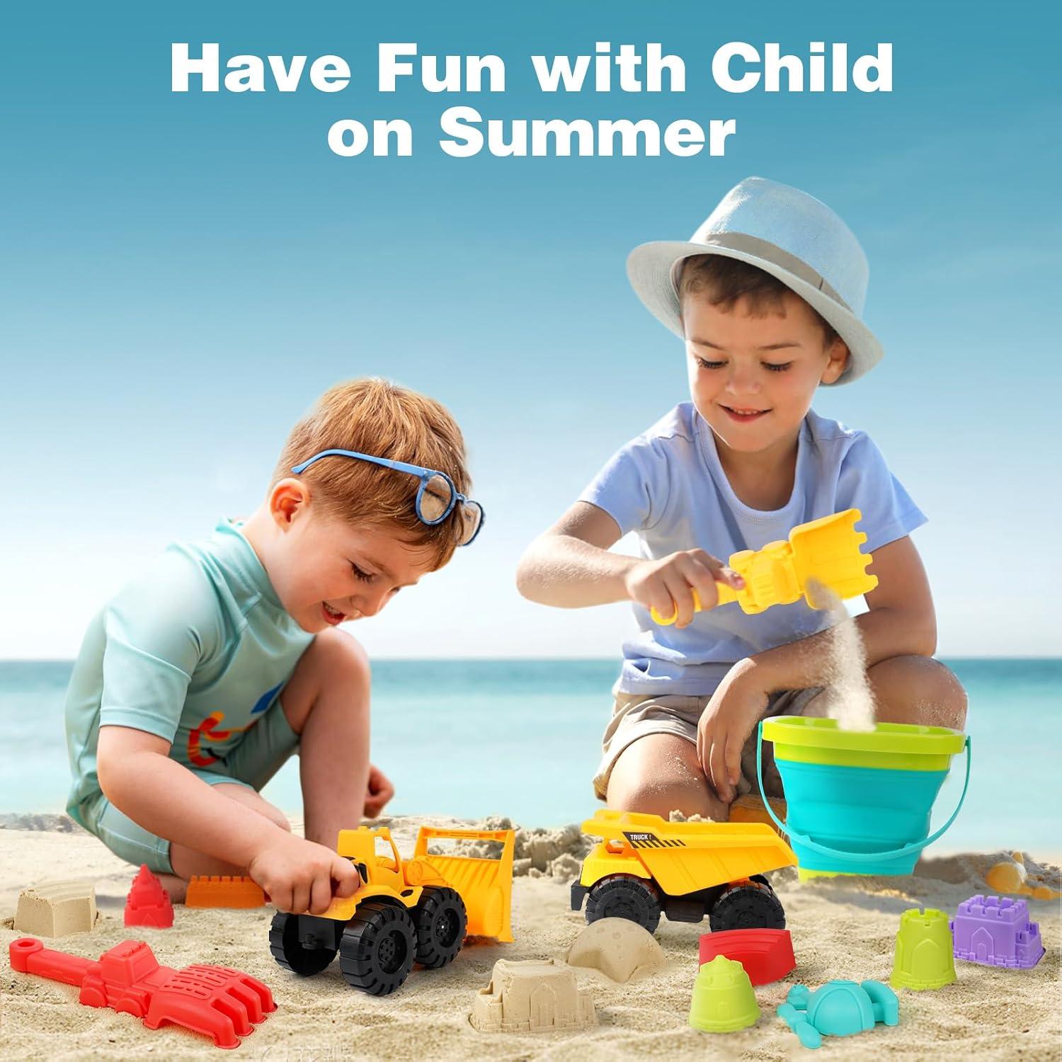 Conjunto de Juguetes de Arena Dreamon 26 Piezas para Niños