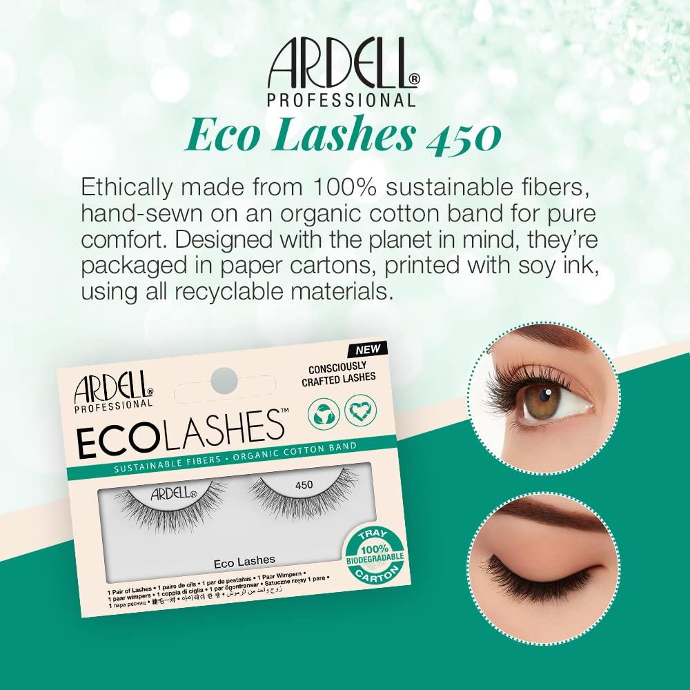 Pestañas Postizas Ardell Eco Lashes 450 - Sostenibles y Ligeras