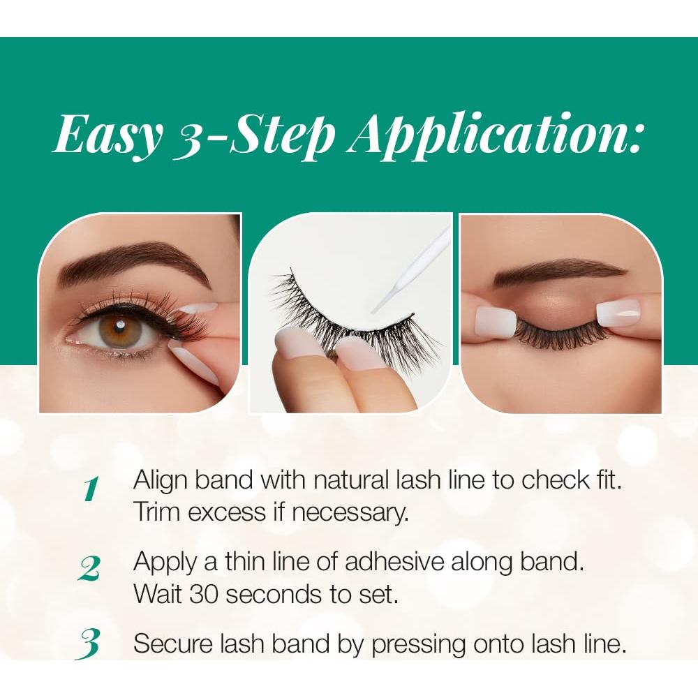 Pestañas Postizas Ardell Eco Lashes 450 - Sostenibles y Ligeras