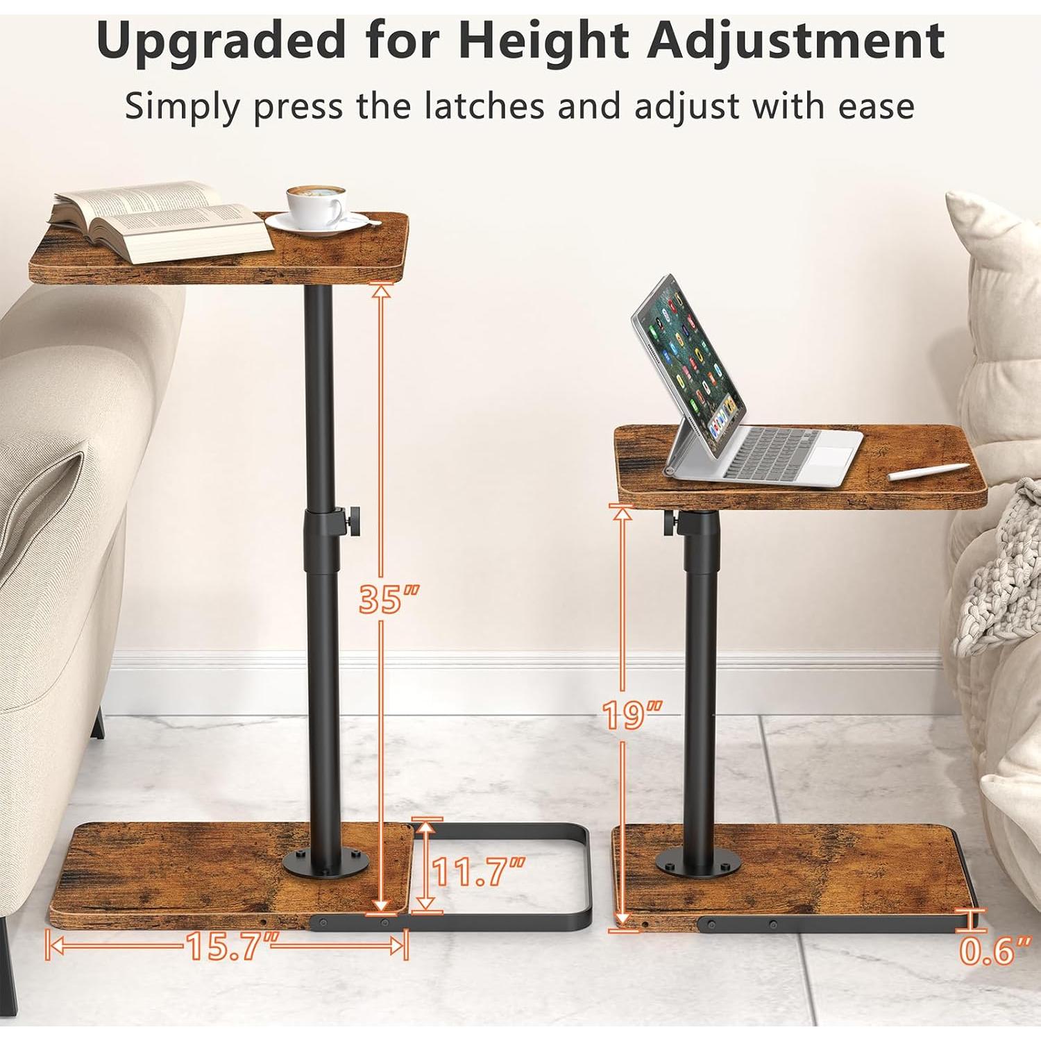 Mesa de bandeja ajustable Dataroad Selead BZ001 - Negro