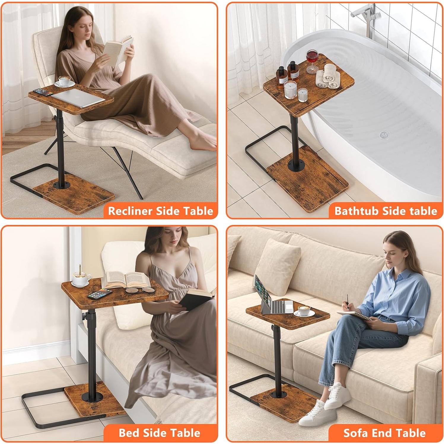 Mesa de bandeja ajustable Dataroad Selead BZ001 - Negro