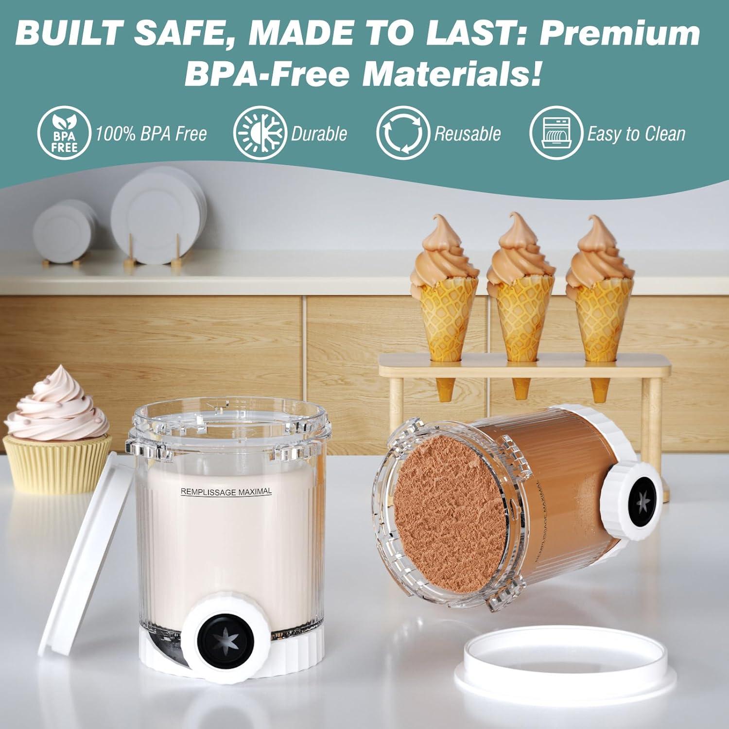 Contenedores de Reemplazo Ninja Swirl MASSPRO 16 OZ 2 Piezas