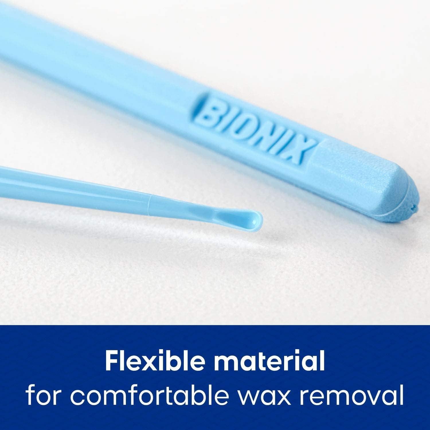 Cuchara Infantil Bionix 2mm Azul para Remoción de Cerumen