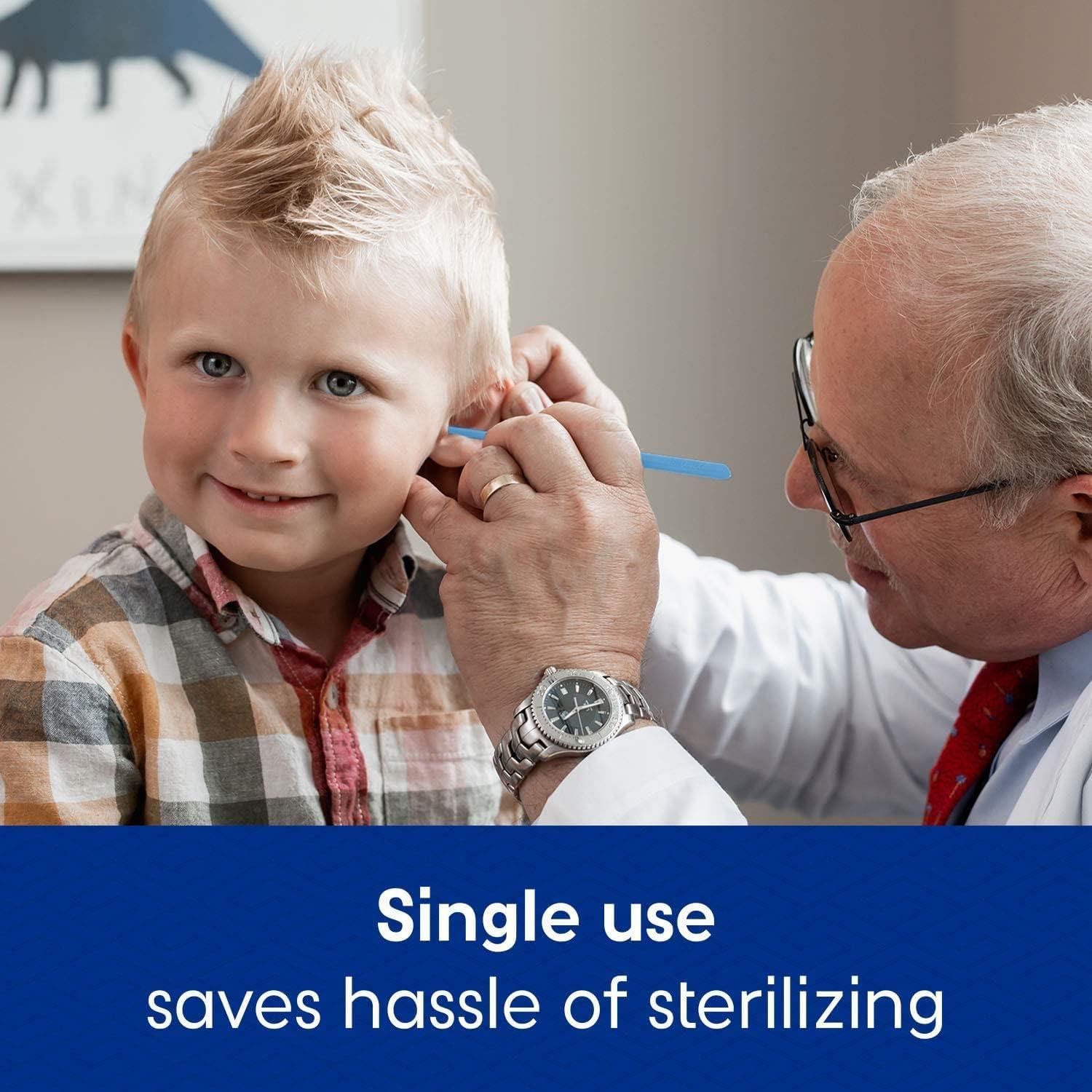 Cuchara Infantil Bionix 2mm Azul para Remoción de Cerumen