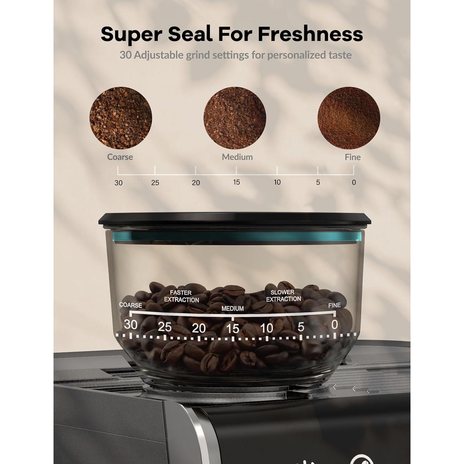 Máquina de Espresso Takywep SX-CB-KFJ 20 Bar 2.8L Semiautomática