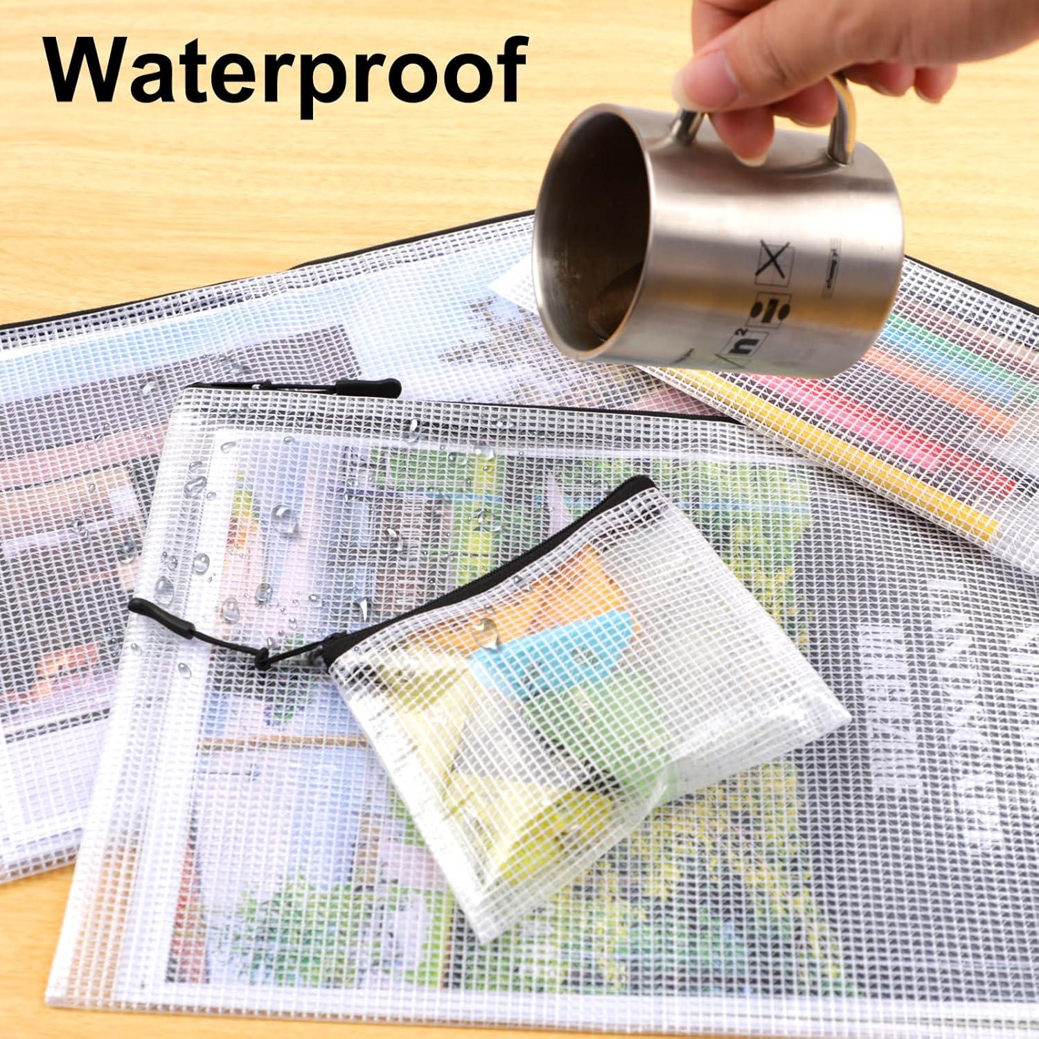 20 Bolsas de Malla con Cremallera YOPCDJ Multitamaño Impermeables