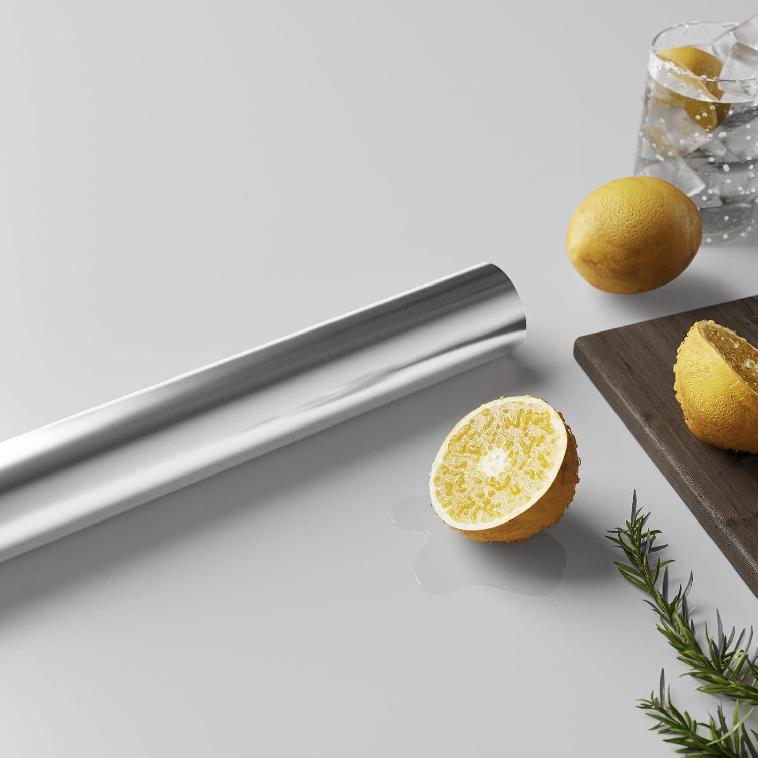 Papel Tapiz Autoadhesivo Abyssaly Plateado 30x198.8 cm