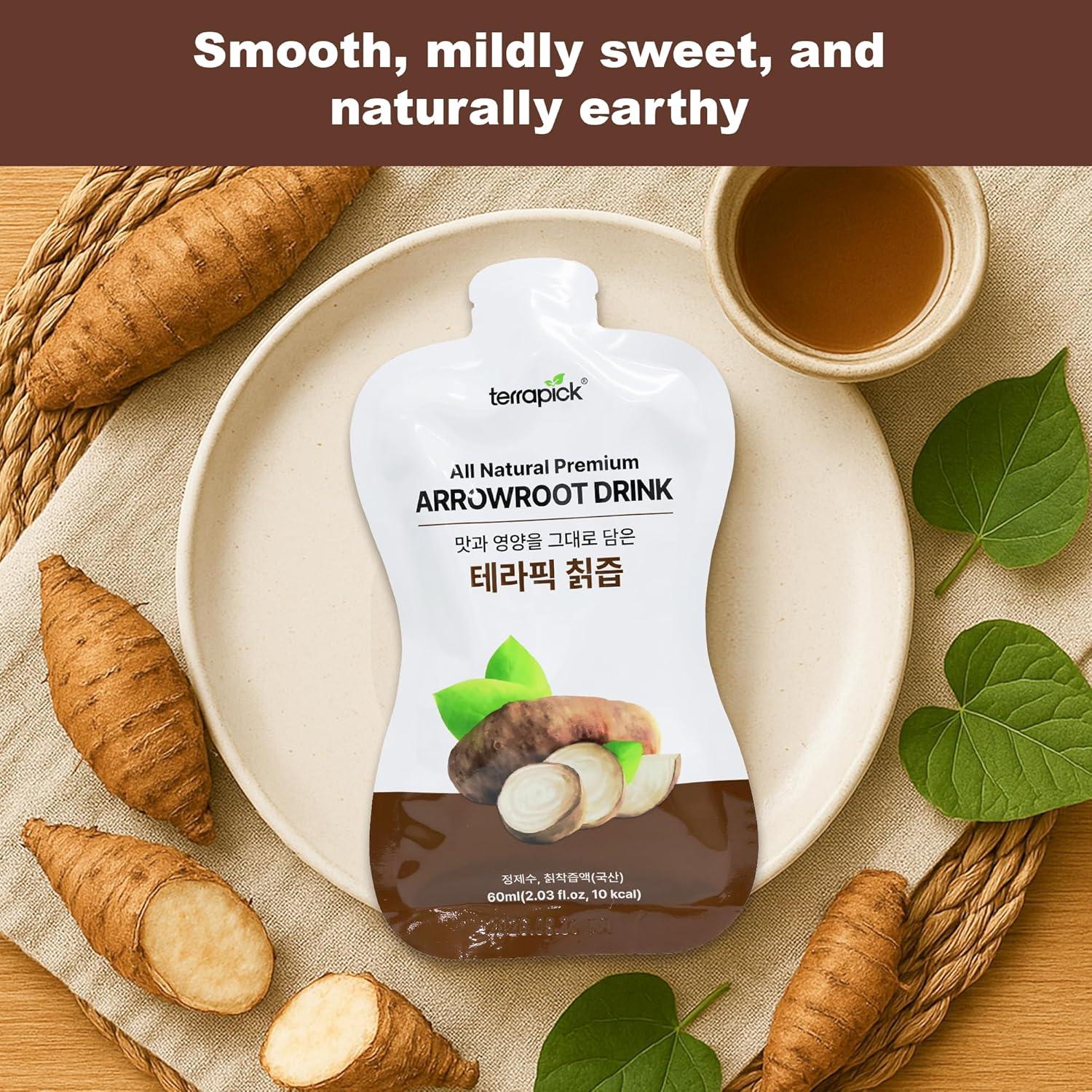 Bebida Natural de Arrurruz TerraPick 60ml x 30 Bolsitas