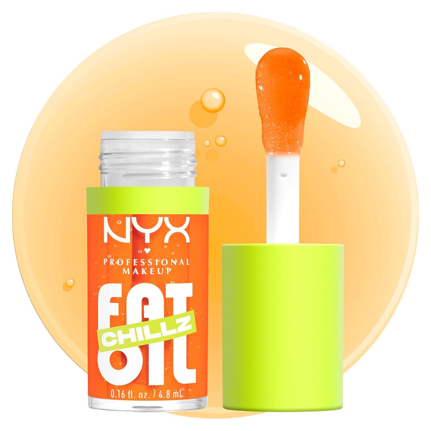 Aceite Labial Brillante NYX Citrus Chiller 4.73 ml Vegano