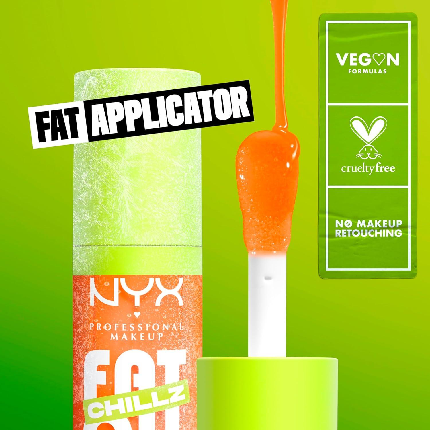 Aceite Labial Brillante NYX Citrus Chiller 4.73 ml Vegano