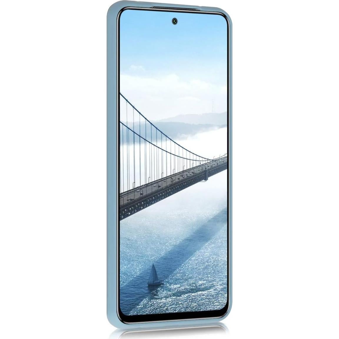 Funda TPU Silicona Suave kwmobile para Xiaomi Redmi Note 9S/9 Pro - Azul Paloma