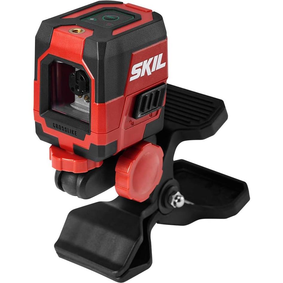 Nivel láser cruzado verde SKIL LL9324G-01 con abrazadera