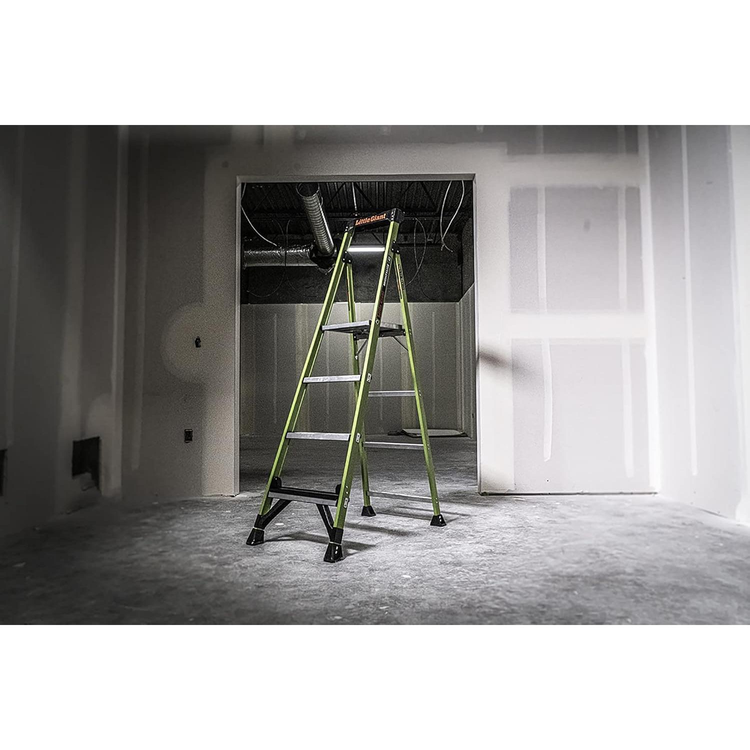 Escalera Little Giant MightyLite 2.0 6' Fibra de vidrio Verde