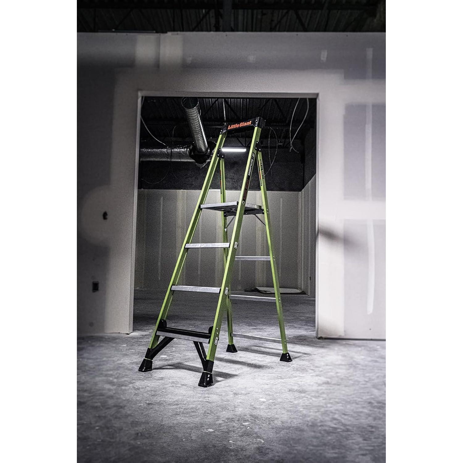 Escalera Little Giant MightyLite 2.0 6' Fibra de vidrio Verde