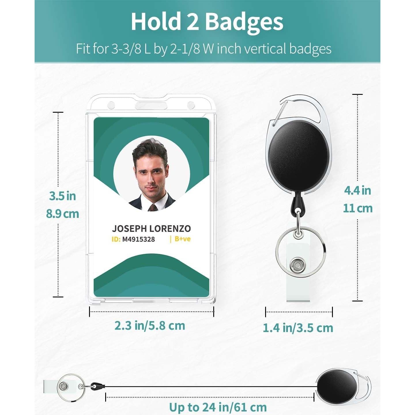 Pawfly Soporte Vertical 2 Tarjetas con Carabina y Clip