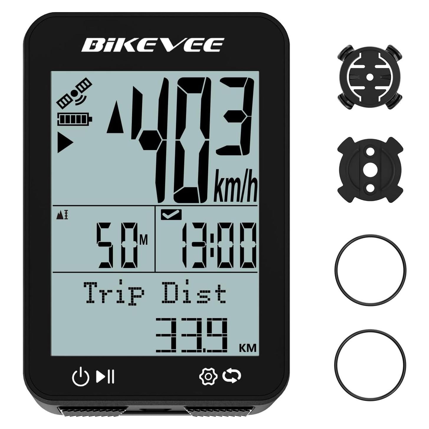 Computadora de Bicicleta GPS Bikevee BKV310A LCD 2.4" IPX7