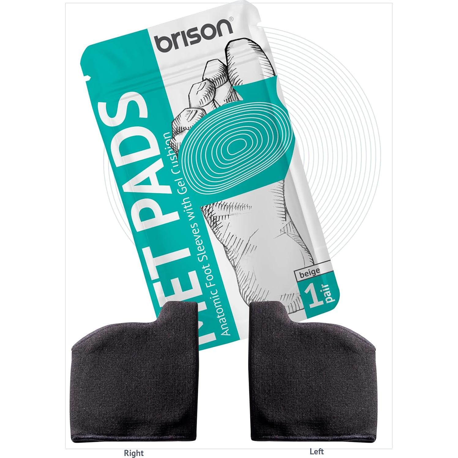 Almohadillas Metatarsales Brison para Alivio del Dolor - 2 Pares