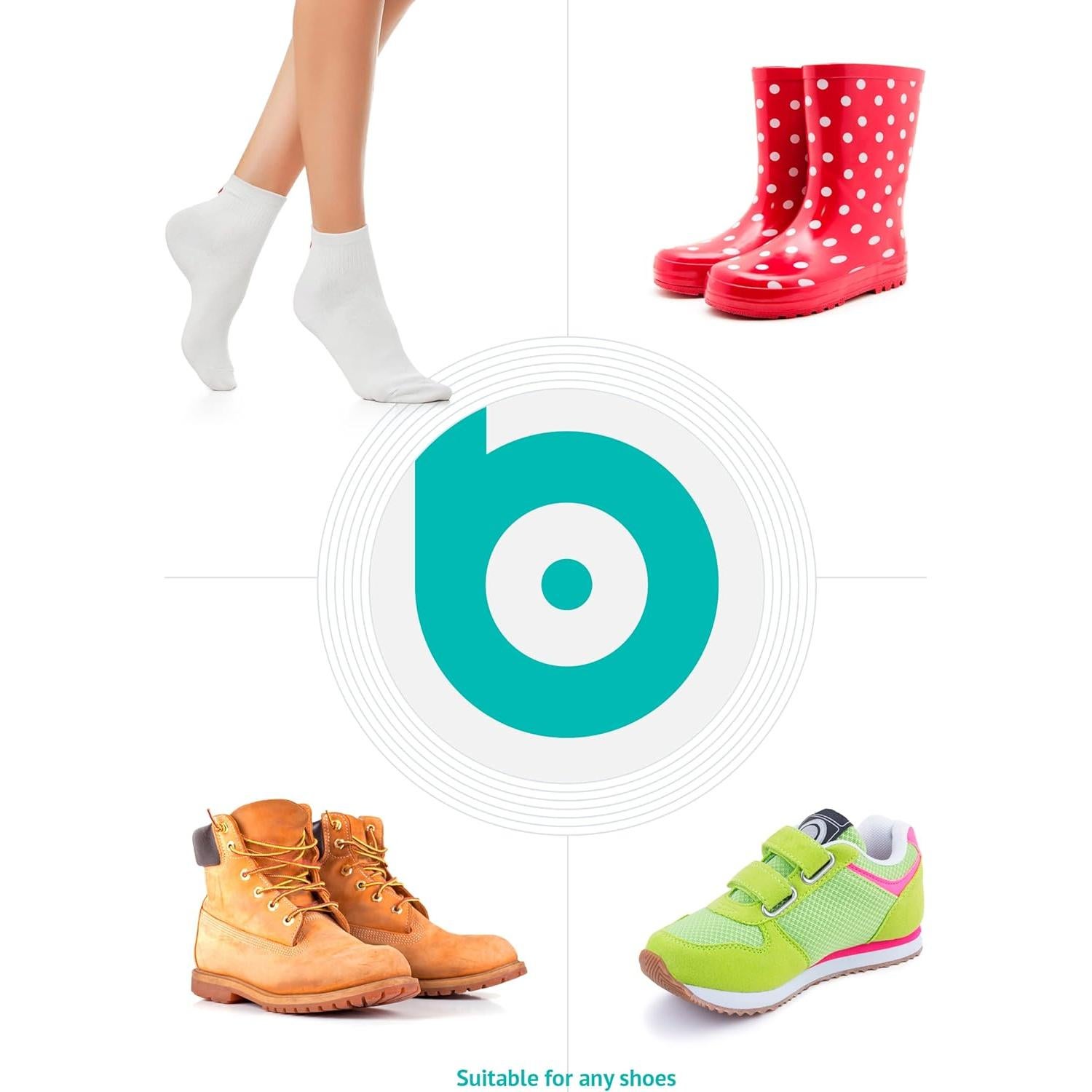 Almohadillas Metatarsales Brison para Alivio del Dolor - 2 Pares