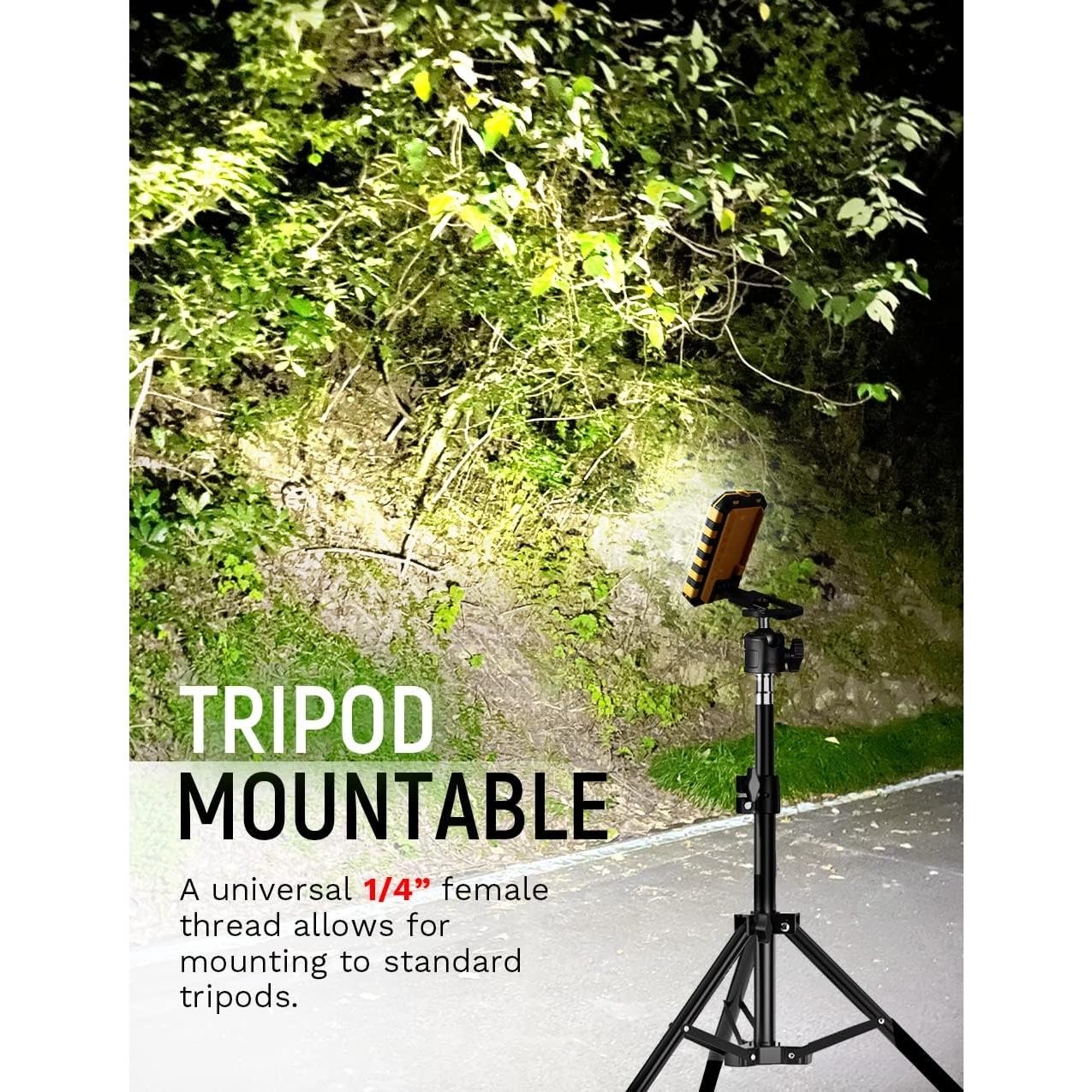 Luz de trabajo LED Innofox 40W 1500 lúmenes recargable