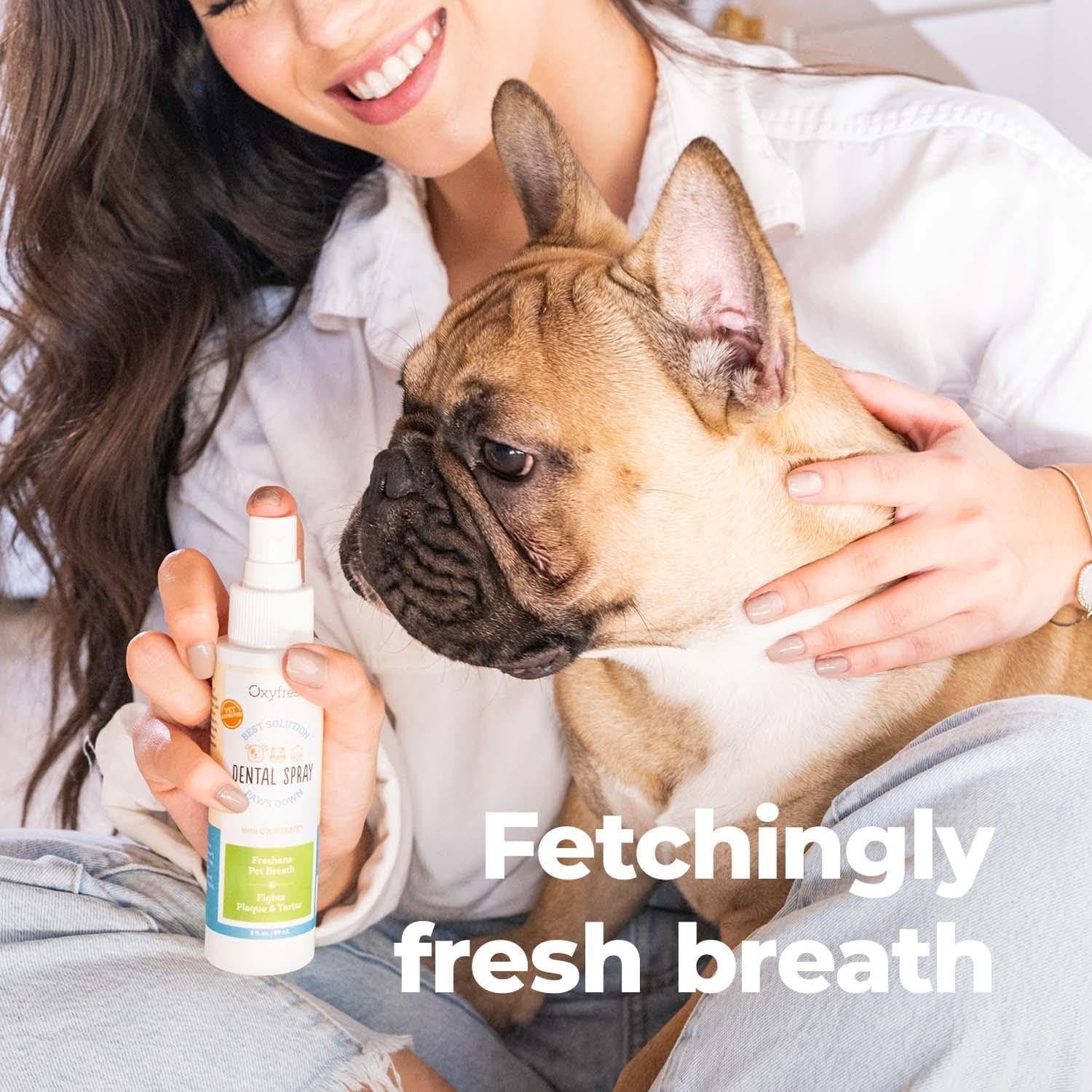 Spray Dental Oxyfresh 227g para Perros y Gatos - Aliento Fresco