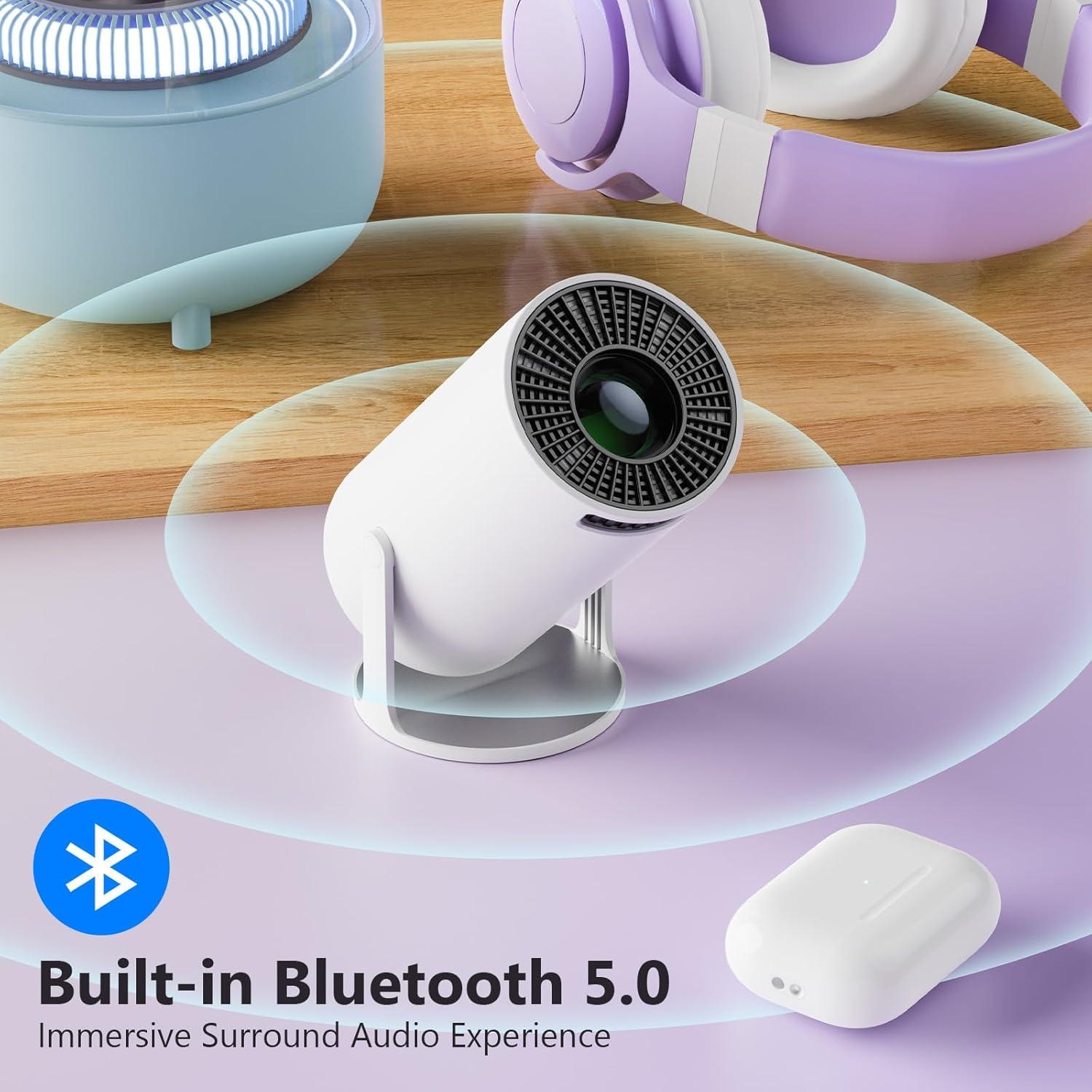 Proyector Portátil Sucetiho WiFi Bluetooth 720P 200"