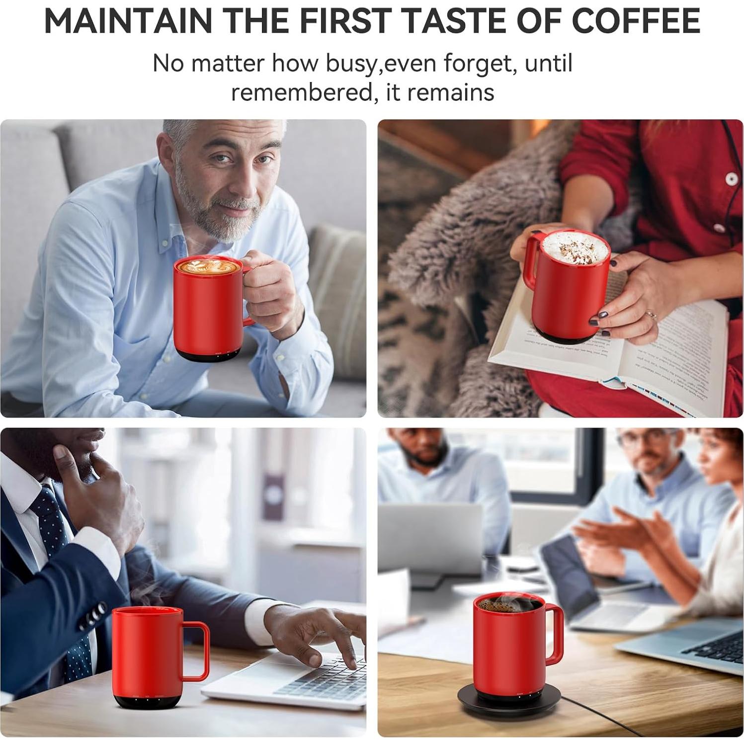 Taza Inteligente Calentada Vsitoo S3 Plus 414ml Rojo