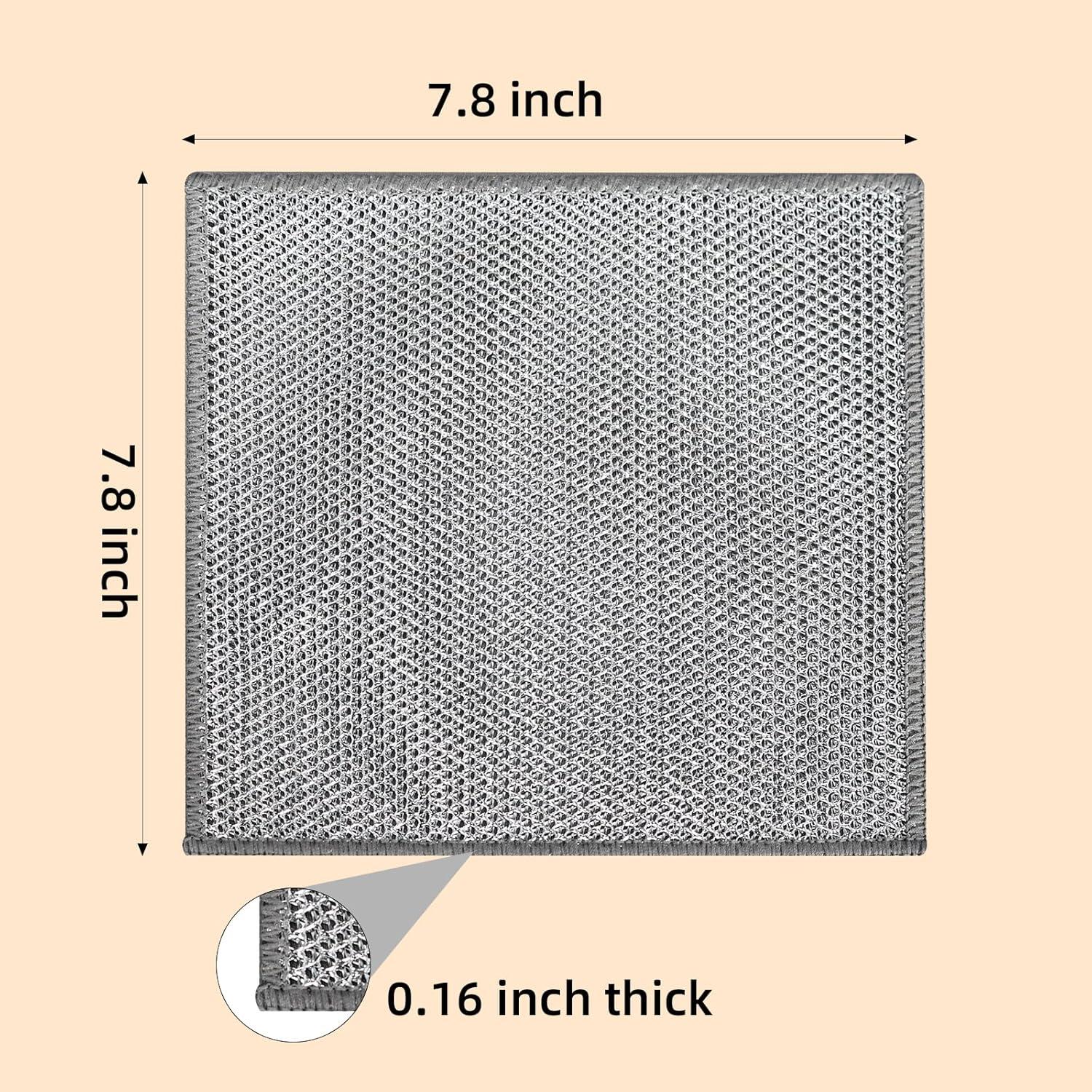 Paños de Limpieza Reutilizables AREYCVK 20x20cm 10 Unidades