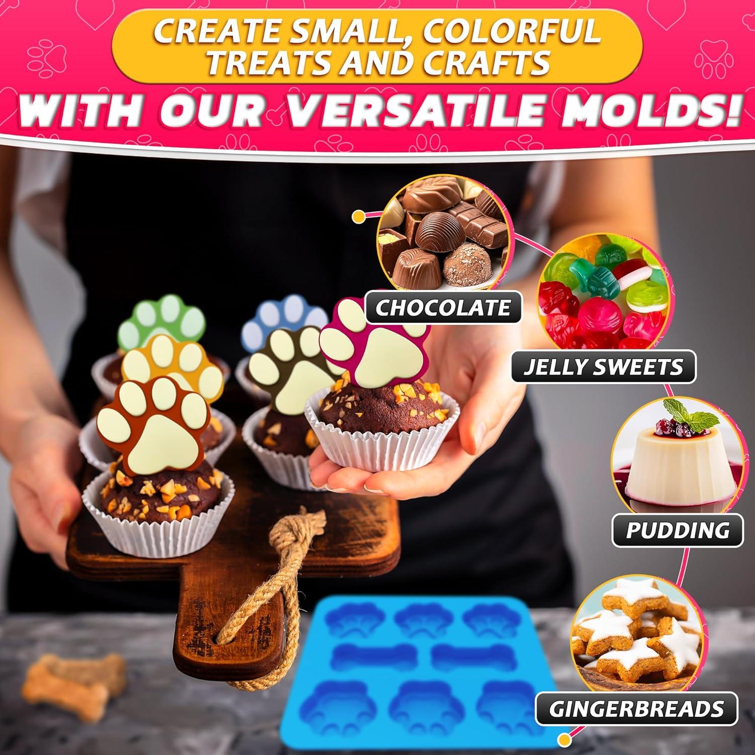 Molde de Silicona para Golosinas de Perro ZOKLU 2 Pcs