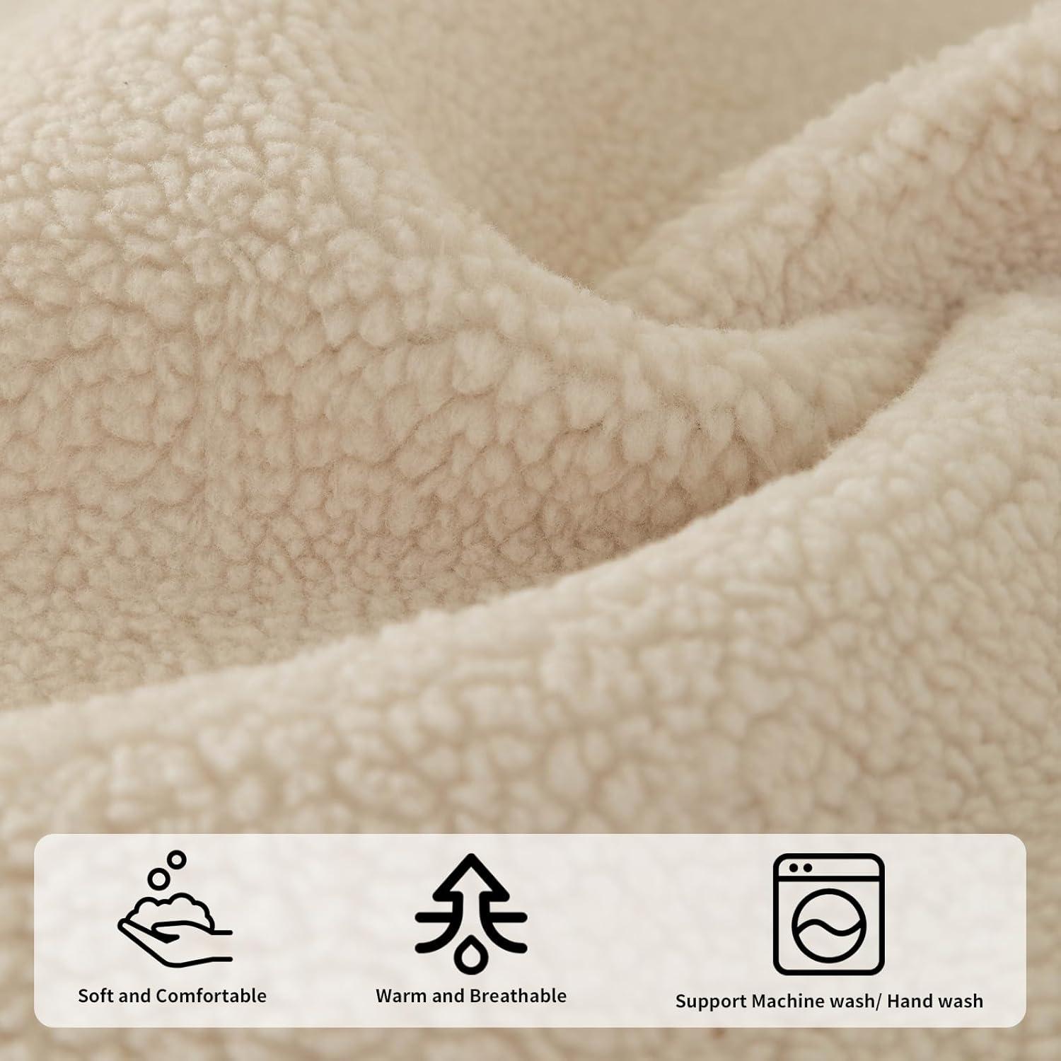 Funda de Sofá Antideslizante MDSASFD Beige 71.12x71.12 cm