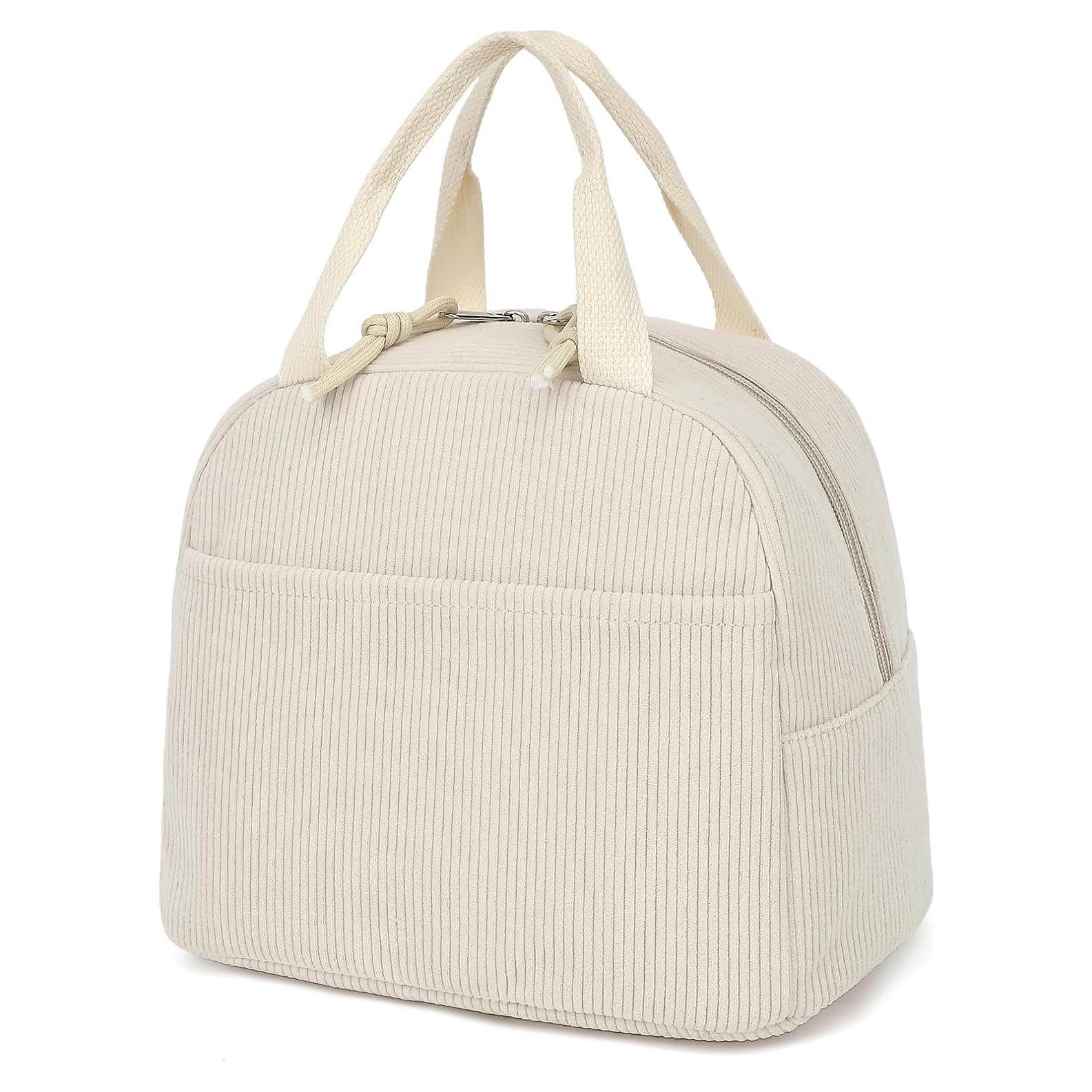 Caja de Almuerzo Dezcrab Corduroy Beige Aislada 10.2L