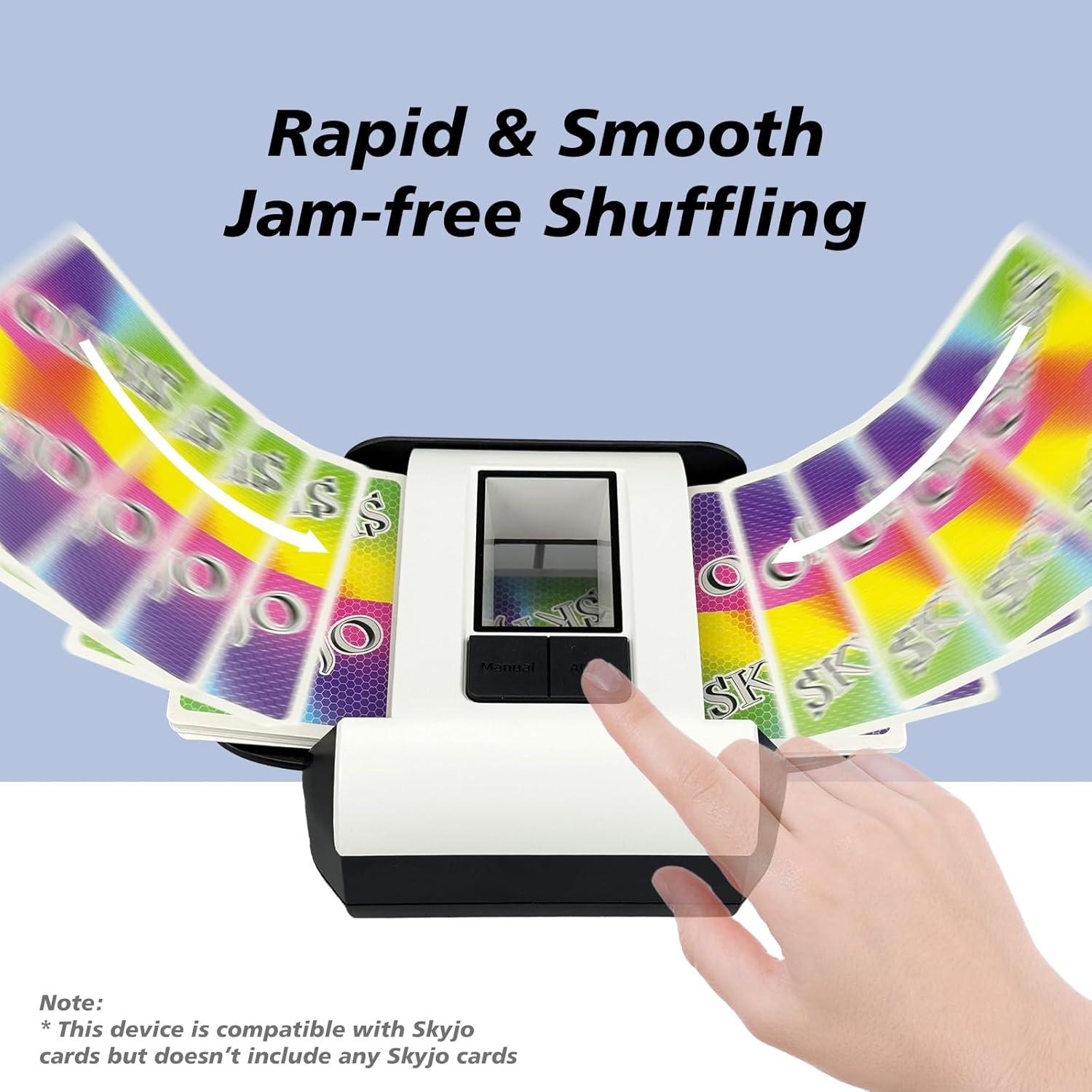 Barajador Automático de Cartas Dealtron X1D-2506 Recargable Negro