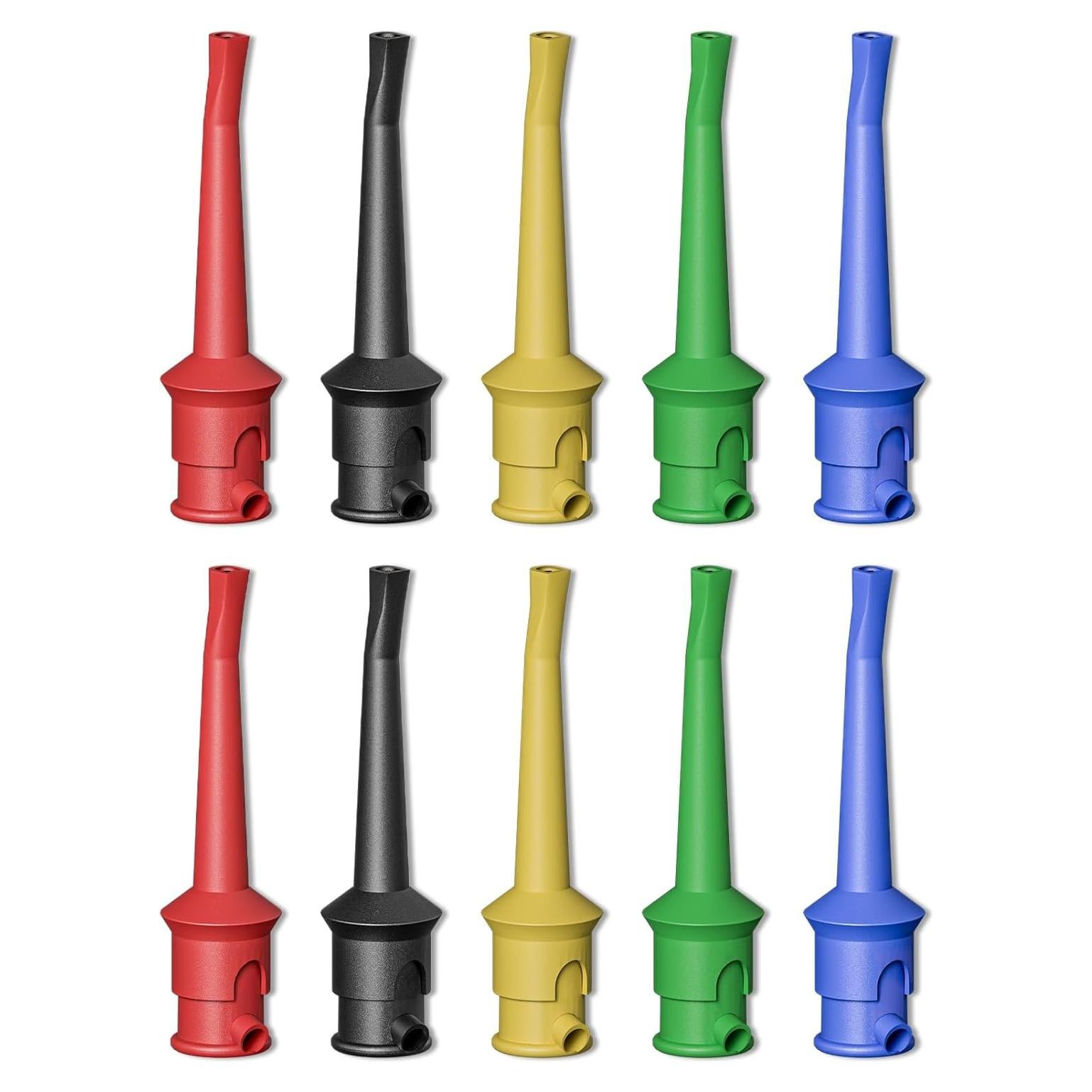 Clips de Prueba Goupchn 10PCS para Multímetro SMD IC 14cm