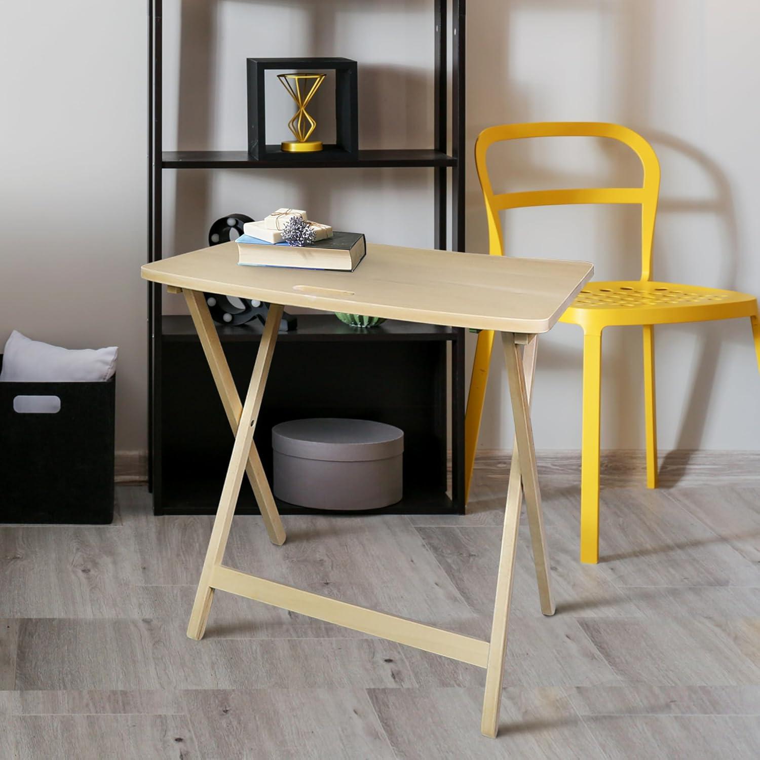 Mesa Plegable Arizona American Trails Madera Dura Natural 71x45x66cm