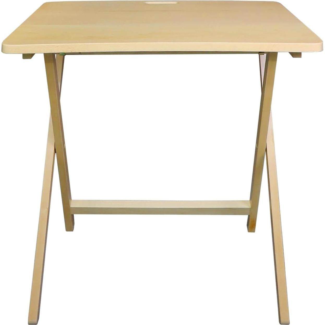 Mesa Plegable Arizona American Trails Madera Dura Natural 71x45x66cm