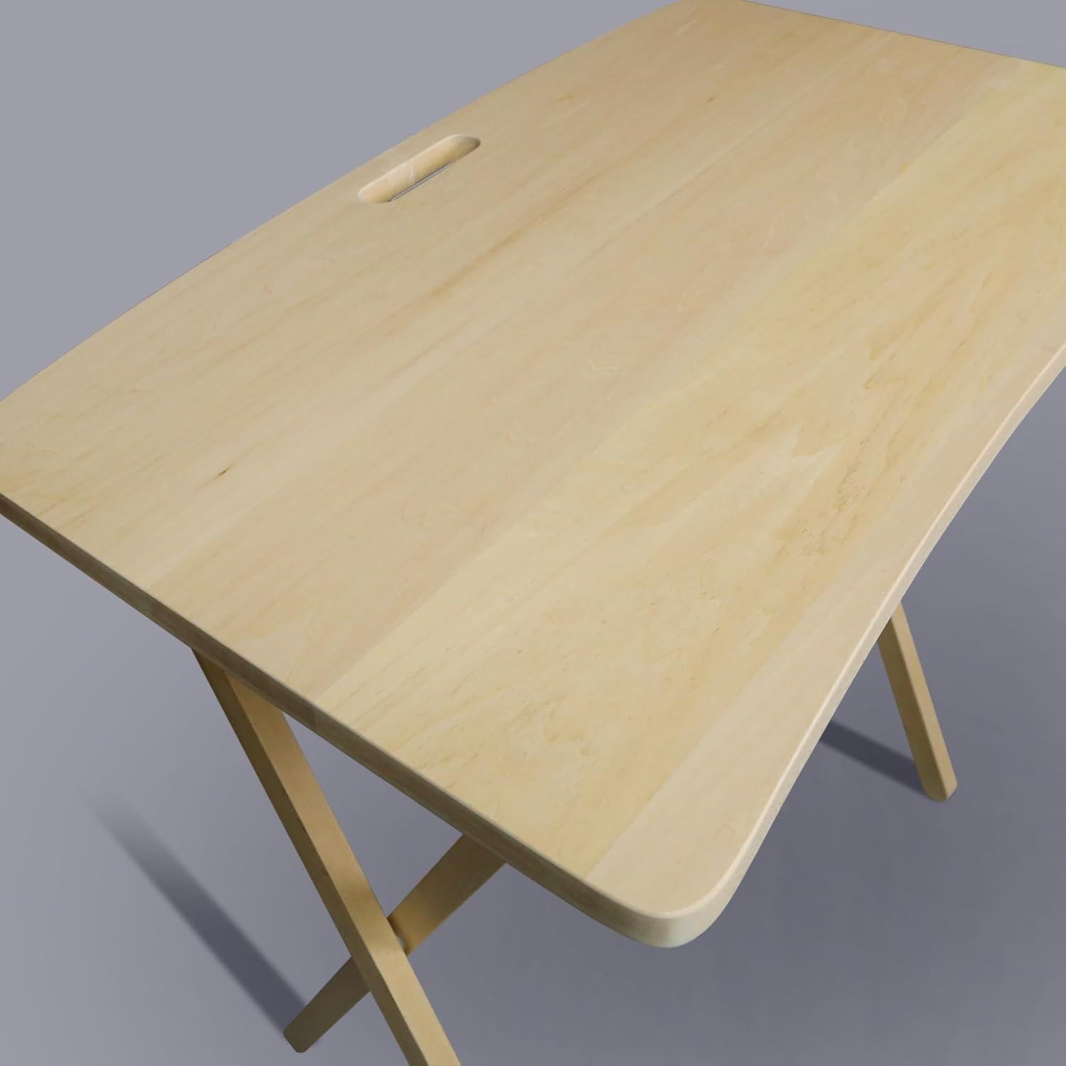 Mesa Plegable Arizona American Trails Madera Dura Natural 71x45x66cm