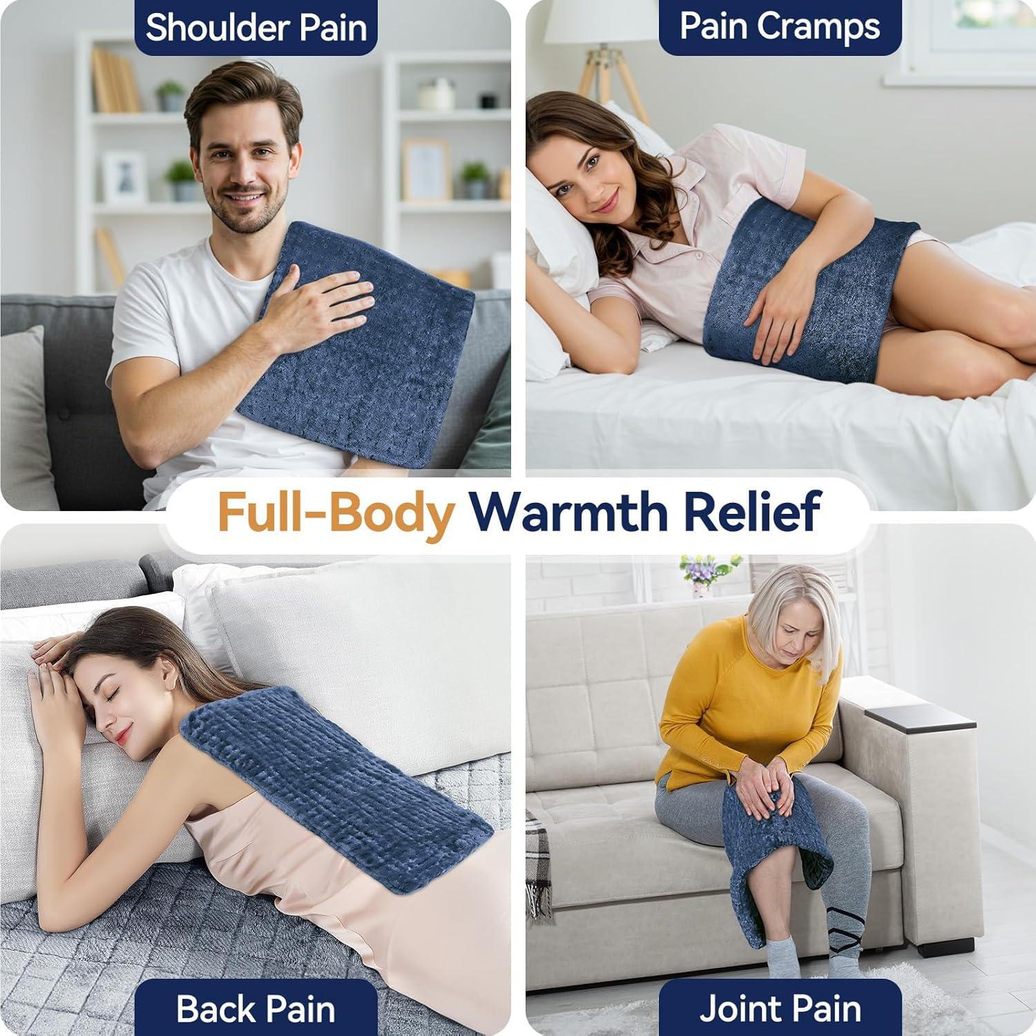 Almohadilla Térmica Eléctrica VSTKEN 30x61cm 9 Niveles Calor