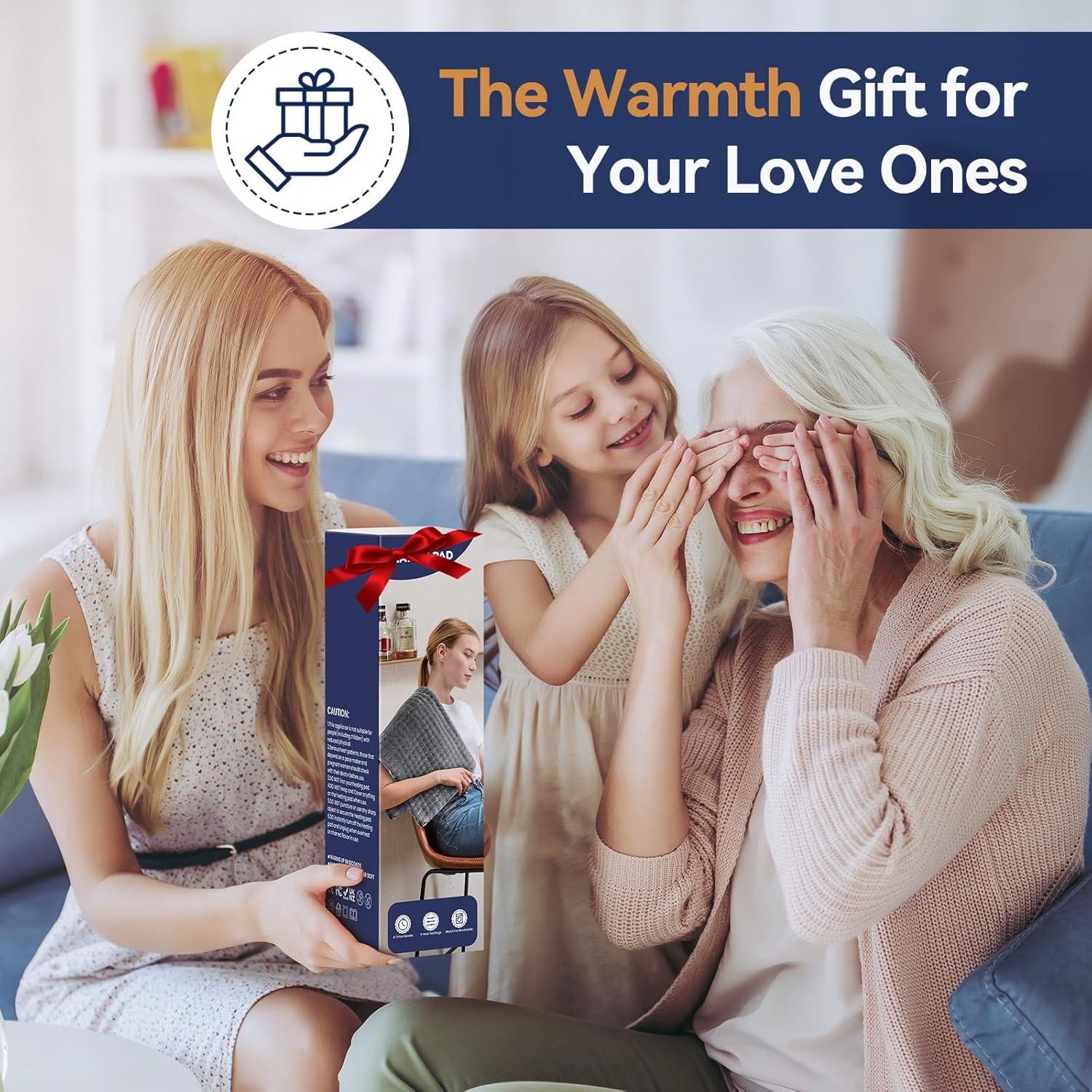 Almohadilla Térmica Eléctrica VSTKEN 30x61cm 9 Niveles Calor