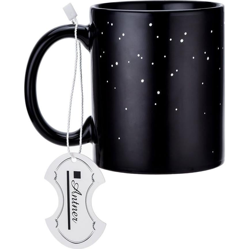Taza mágica Antner Sistema Solar 12 oz Cerámica Cambio de Color