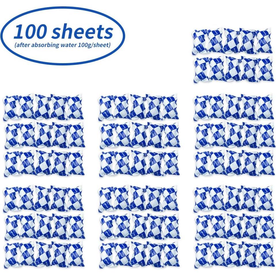 Paquetes de Hielo Seco Reutilizables MR.ICE 100pcs 8.4x11.9cm