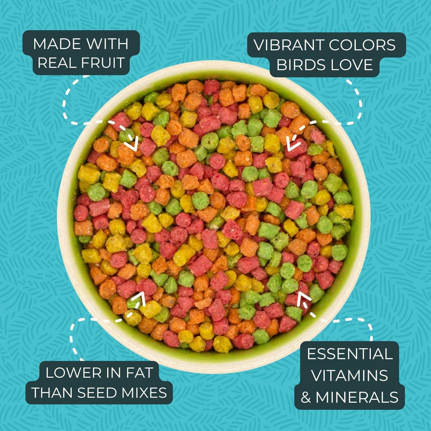 Pellets de Frutas ZuPreem 0.91 kg para Periquitos y Aves Pequeñas