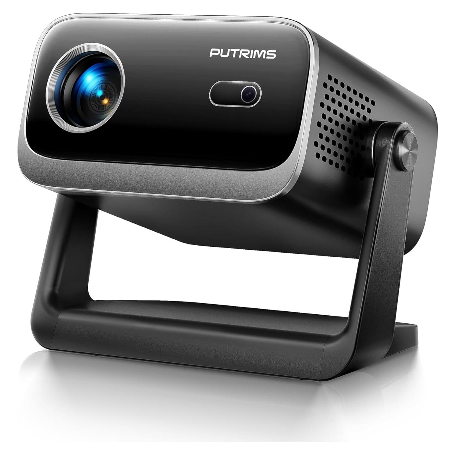 Proyector Mini PUTRIMS 1080P WiFi Bluetooth 300 Lúmenes