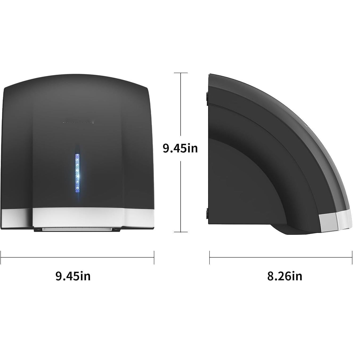 Secador de Manos Automático Taozhiyuan 5558 Negro 110V