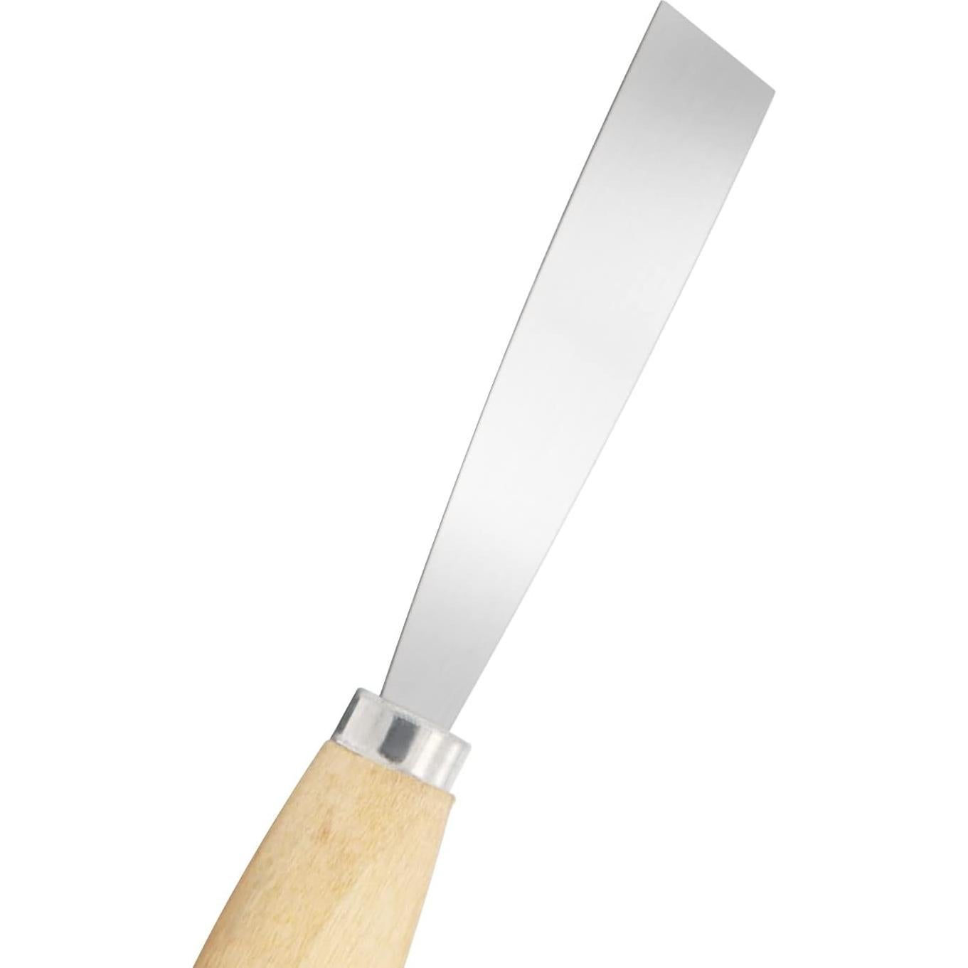 Espátula de Metal FOCMKEAS 25mm para Masilla y Pintura