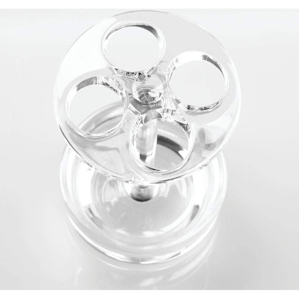 Soporte para Cepillos de Dientes InterDesign Eva Transparente