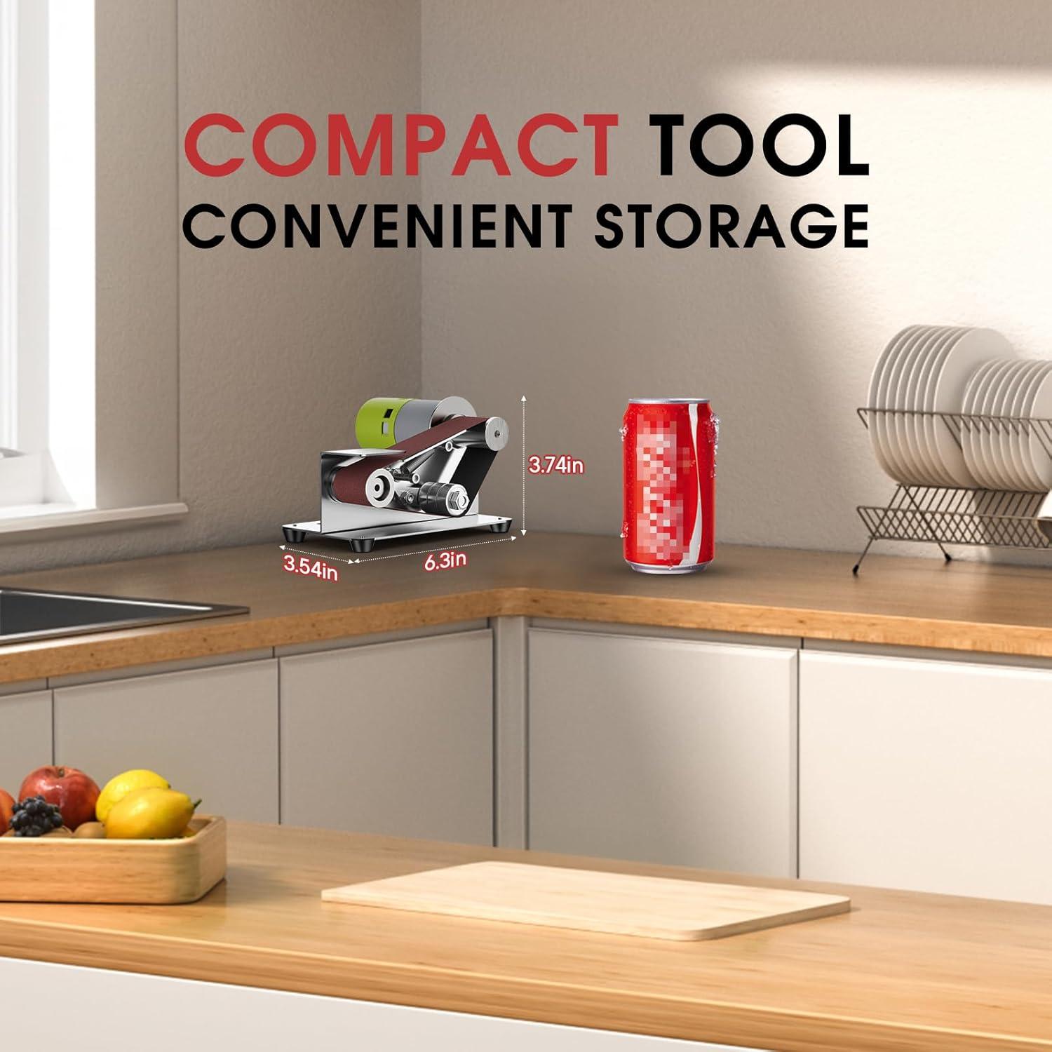 Mini Lijadora de Banda Eléctrica Kongkee 7 Velocidades 1.61 kg