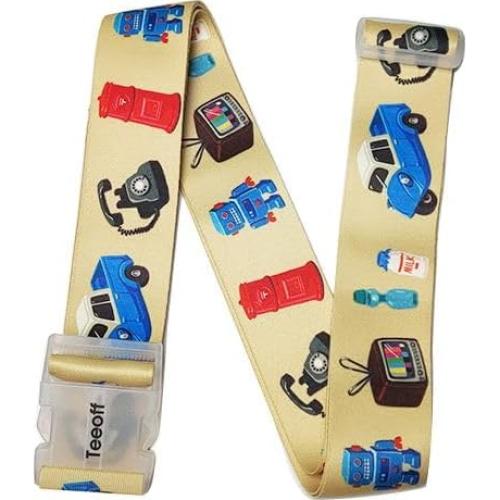 Correas Elásticas para Equipaje Teeoff 2 Piezas 220cm