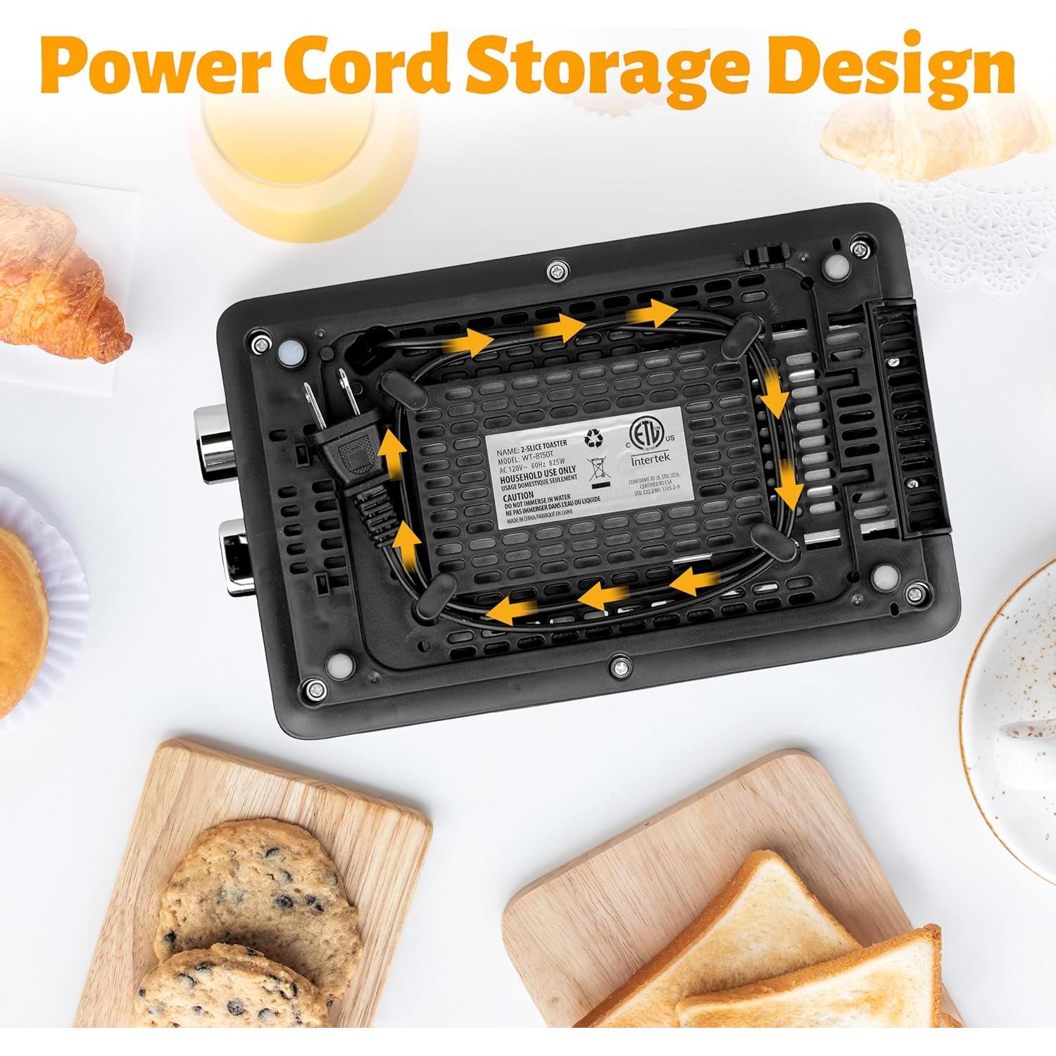 Tostadora HealSmart Acero Inoxidable 2 Rebanadas Plata